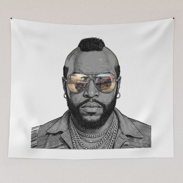 Item preview, BA Baracus Classic Sunglasses Reflection designed and sold by Bad-Decisions-Designs.