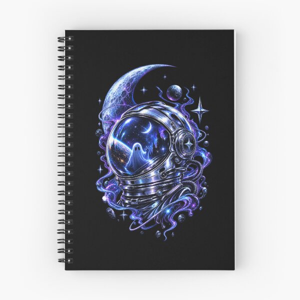 Item preview, Cosmic Ghost Astronaut Halloween Art designed and sold by FreshPixelArt.