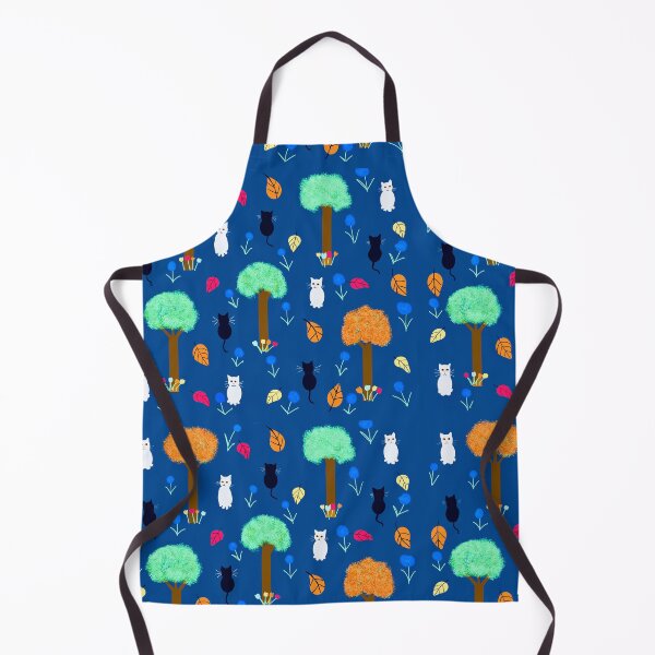 Item preview, Whimsical Cats in a Colorful Forest designed and sold by Elaine M Hayward .