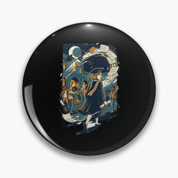 Item preview, Midnight Campus Graduate Commencement Night Walk Anime Aesthetic designed and sold by mood-draftsman.