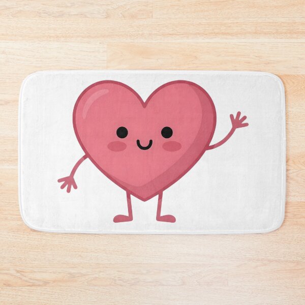 Item preview, cute heart character designed and sold by Rockveil Co..