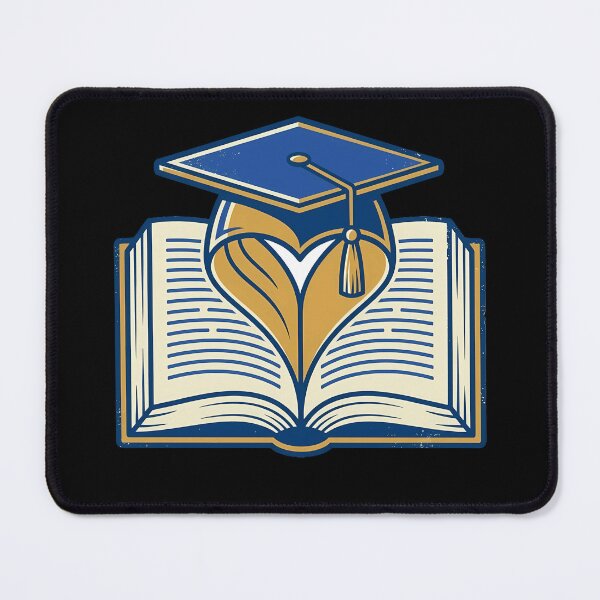 Item preview, Love Of Learning Open Book Graduation Cap Heart Scholar Aesthetic designed and sold by mood-draftsman.