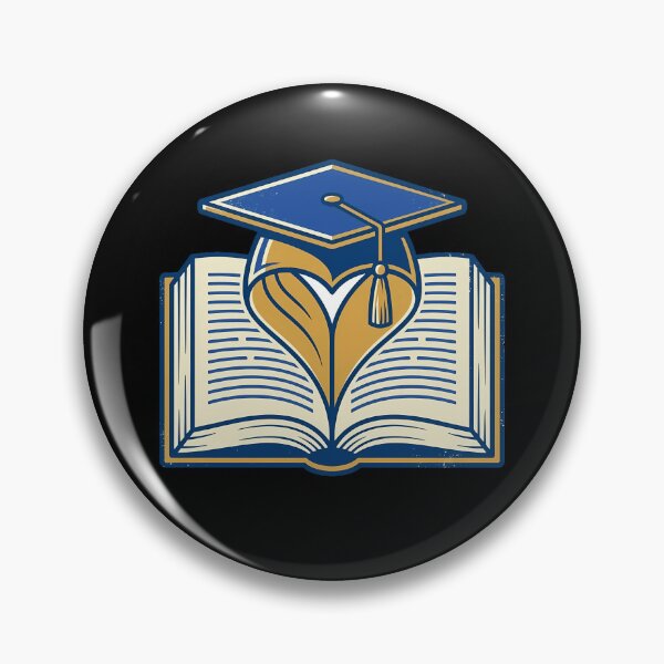 Item preview, Love Of Learning Open Book Graduation Cap Heart Scholar Aesthetic designed and sold by mood-draftsman.
