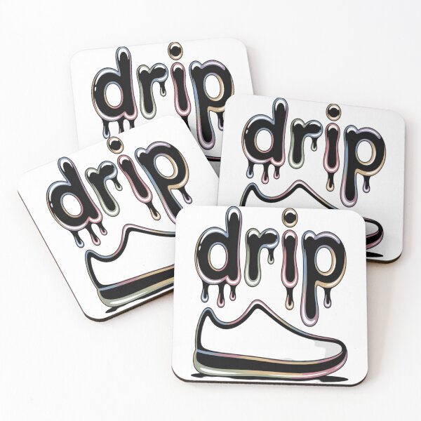 Item preview, Drip Liquid Glossy Typography Design designed and sold by Imaginarium of Chaos falcon88 .
