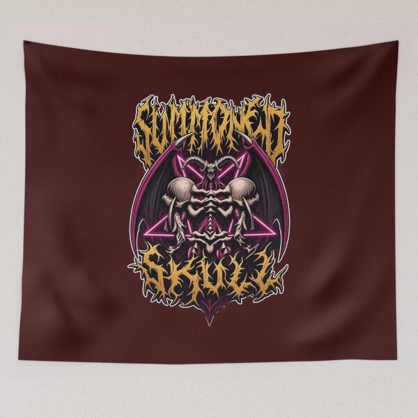 Item preview,  Dark Purple Skull Metal Emblem  designed and sold by chiseung188.
