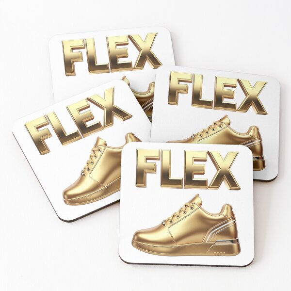 Item preview, Flex Gold Futuristic Typography Design designed and sold by Imaginarium of Chaos falcon88 .