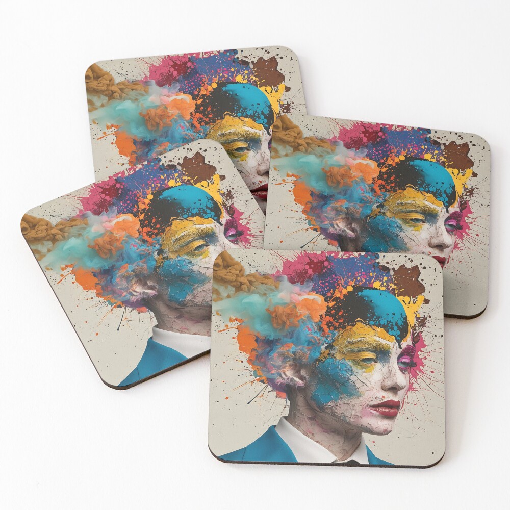Item preview, Coasters (Set of 4) designed and sold by Agnisherl.