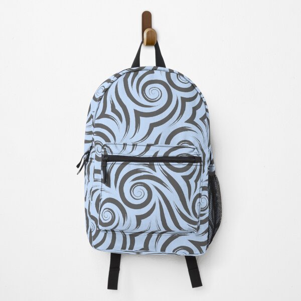 Item preview, Abstract Indigo Blue Swirl Wave Seamless Pattern designed and sold by Jyoti Digital Artist.