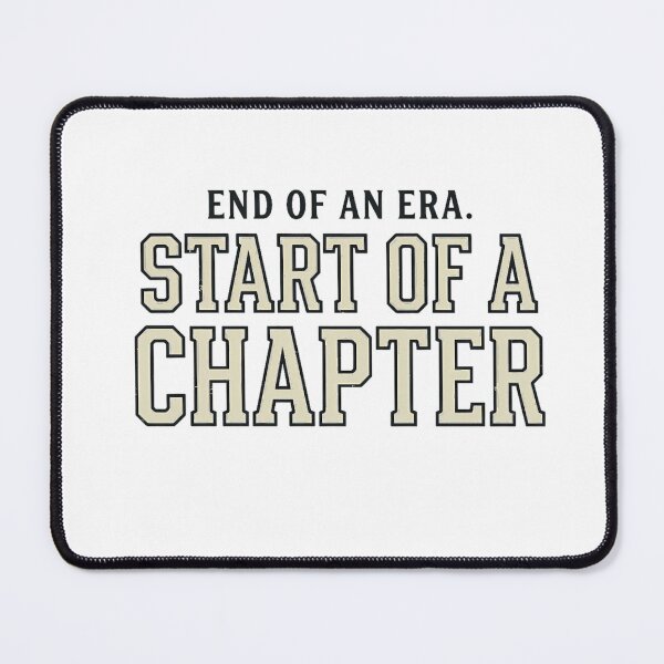 Item preview, End Of An Era Start Of A Chapter Graduate Varsity Collegiate Aesthetic designed and sold by mood-draftsman.
