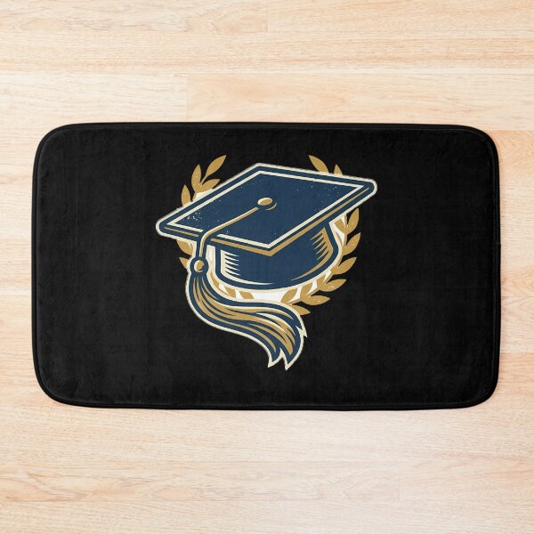 Item preview, Mortarboard Graduation Cap Gold Laurel Wreath Vintage Academic Aesthetic designed and sold by mood-draftsman.