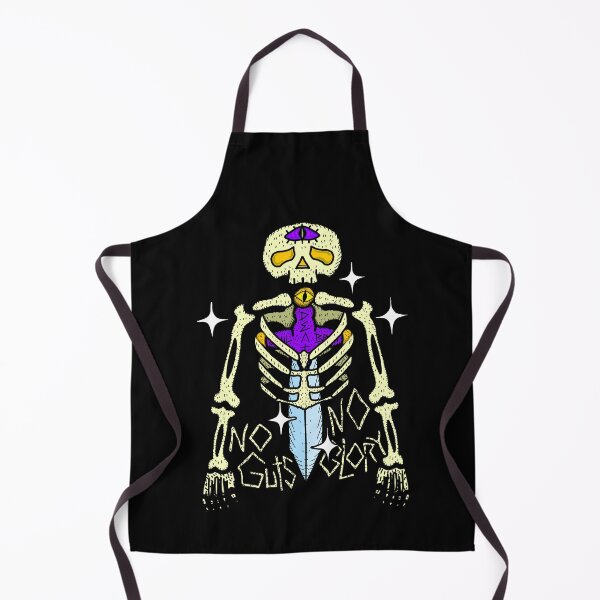 Item preview, No Guts No Glory Skeleton Sword | Double Sided Retro Graphic Tee designed and sold by kuwagatamushi.