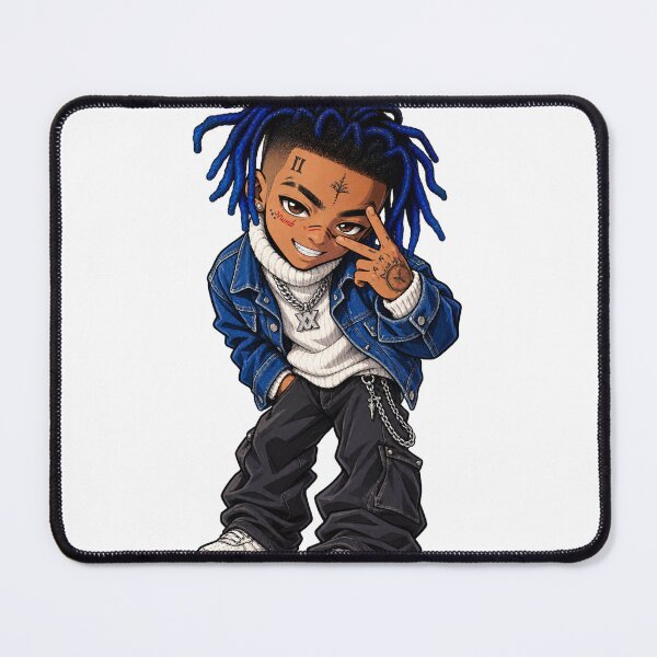 Item preview, XXXTentacion Anime character design designed and sold by J. K..