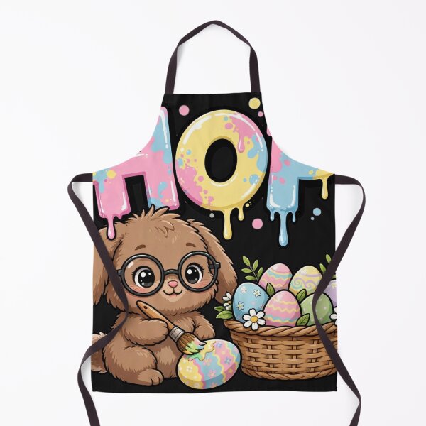 Item preview,  Easter Graffiti Bunny HOP Eggs Basket designed and sold by Surviving Monday Club.