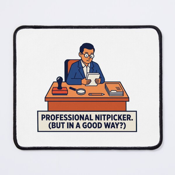 Item preview, Professional Nitpicker designed and sold by Bad-Decisions-Designs.