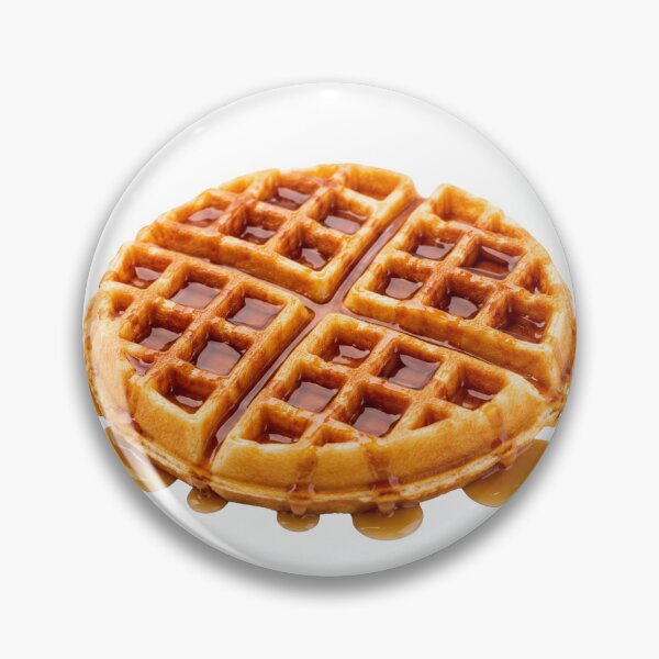 Item preview, Golden Waffles With Maple Syrup designed and sold by PriyankaSonara.