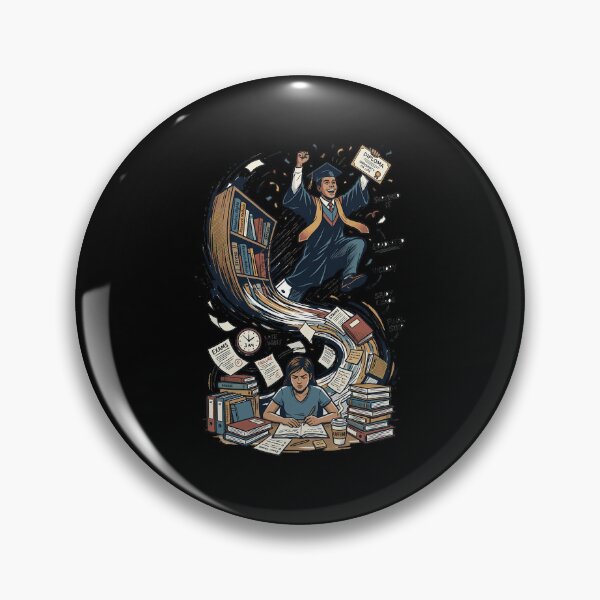 Item preview, Late Night Study To Graduation Leap Academic Journey Aesthetic designed and sold by mood-draftsman.