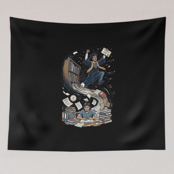 Item preview, Late Night Study To Graduation Leap Academic Journey Aesthetic designed and sold by mood-draftsman.