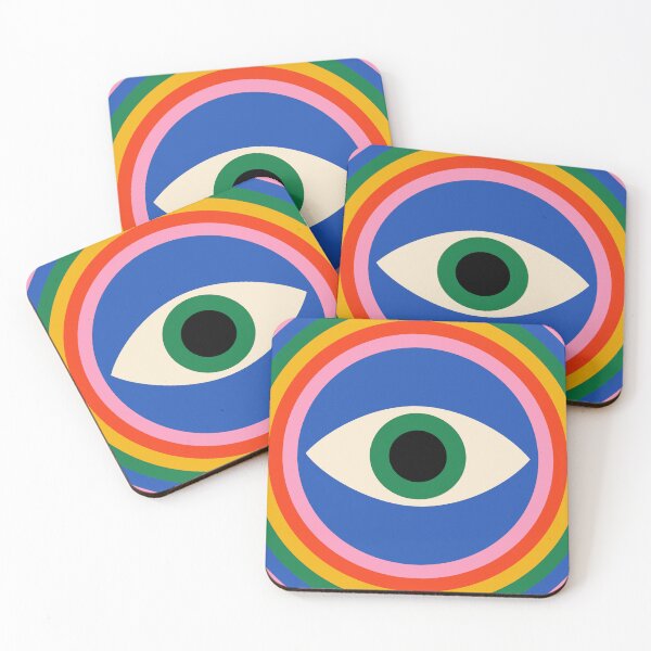 Item preview, Bauhaus Evil Eye Pattern 01 designed and sold by Paigaam.