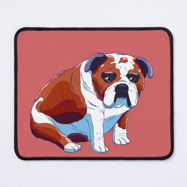 Item preview, Happy English bulldog designed and sold by HeiWaveArt.