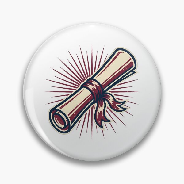Item preview, Vintage Diploma Scroll Sunburst Graduate Academic Ribbon Aesthetic designed and sold by mood-draftsman.