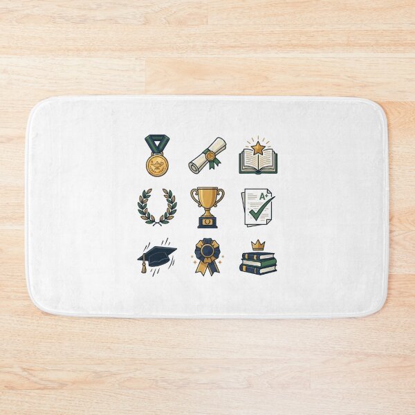 Item preview, Graduation Academic Honor Laurel Trophy Diploma Sticker Pack designed and sold by mood-draftsman.