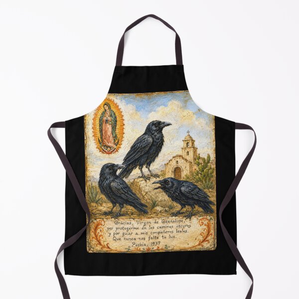 Item preview, Three Ravens Mexican Ex-Voto Folk Art designed and sold by newnomads-art.