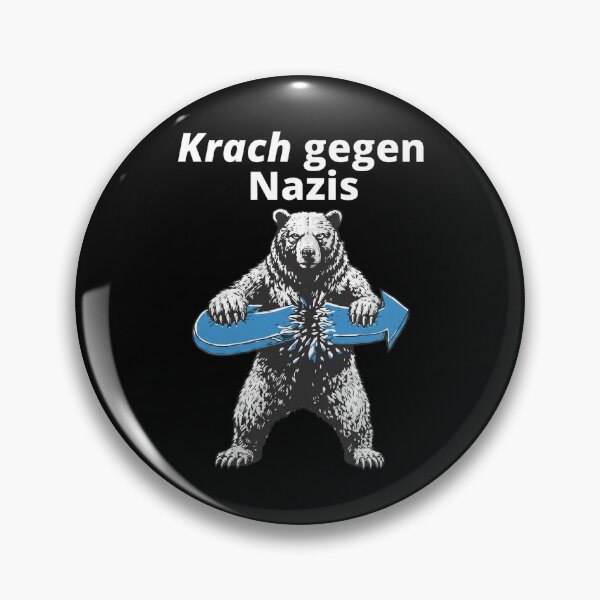 Artikelvorschau, Steffen Krach – Krach Gegen Nazis entworfen und verkauft von onlytiggokk.