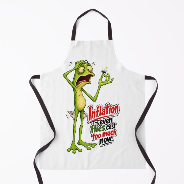 Item preview, Inflation Frog – Funny Cartoon Money Struggle designed and sold by Halbeskilo.