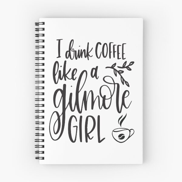 Item preview, I Drink Coffee Like A Gilmore Girl Typography designed and sold by GulfSignature.