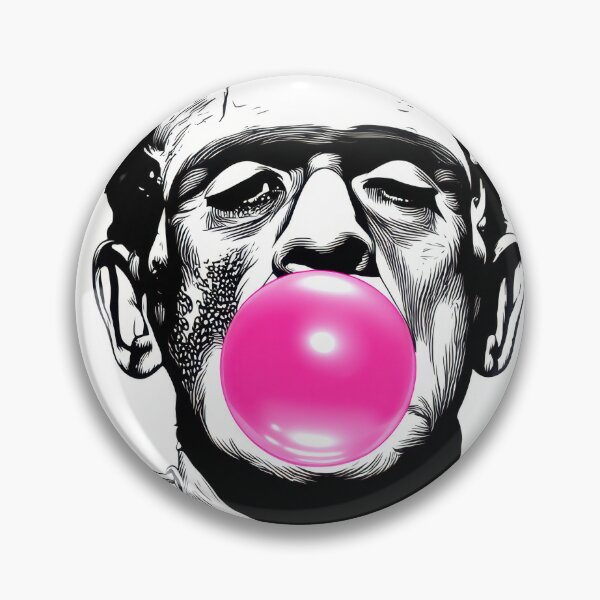 Item preview, Frankenstein blowing a pink bubble designed and sold by anytka.