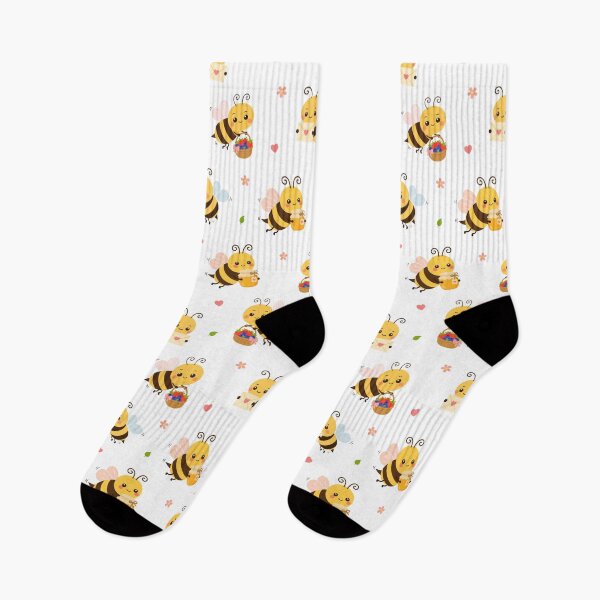 Item preview, Cute Bee Seamless Pattern designed and sold by teeperfect.