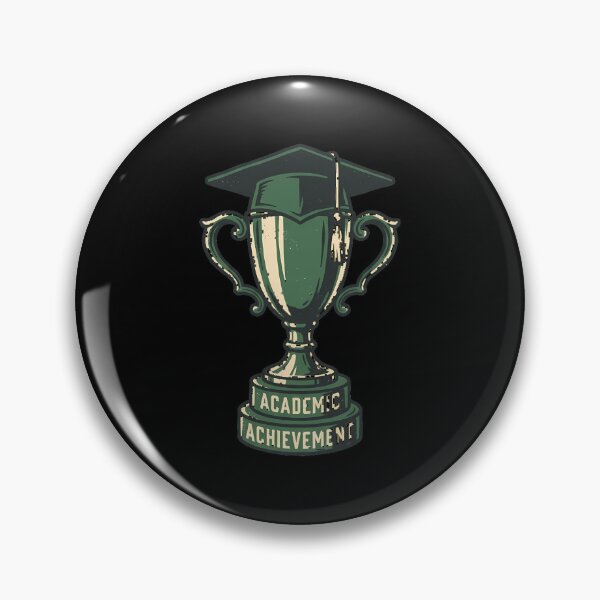 Item preview, Academic Achievement Champion Trophy Mortarboard Vintage Aesthetic designed and sold by mood-draftsman.