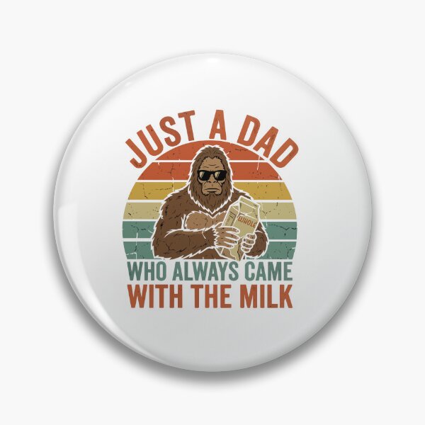 Item preview, Just a dad who always came back with milk Funny Dad Fathers day designed and sold by drawwiika+44.