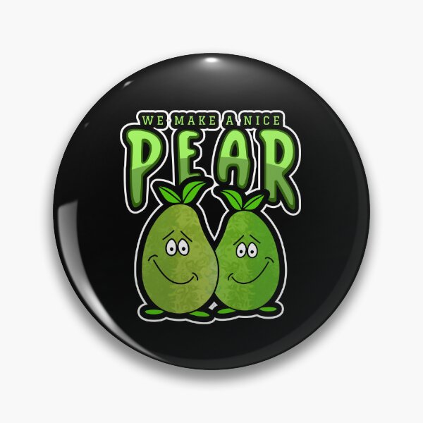 Item preview, Funny Pear Pun Pair designed and sold by Sartoris Art.