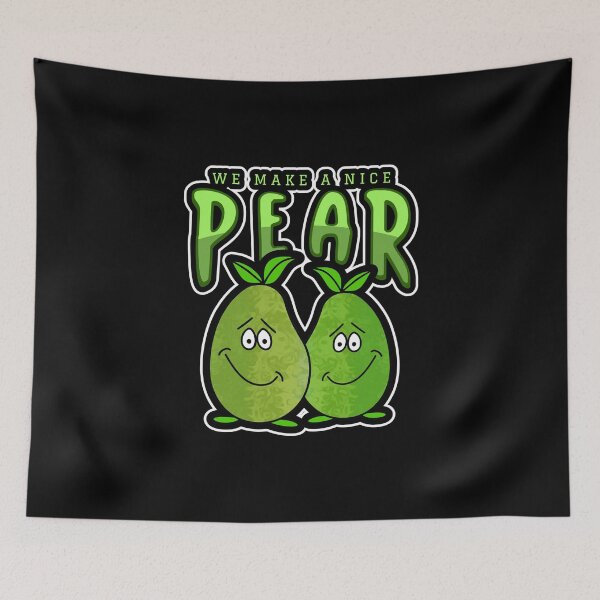 Item preview, Funny Pear Pun Pair designed and sold by Sartoris Art.