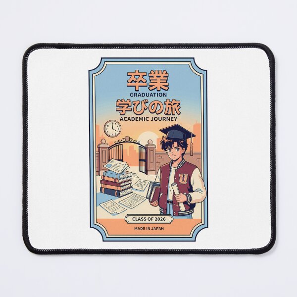 Item preview, Japanese Anime Graduate Class Of 2026 Academic Journey Aesthetic designed and sold by mood-draftsman.