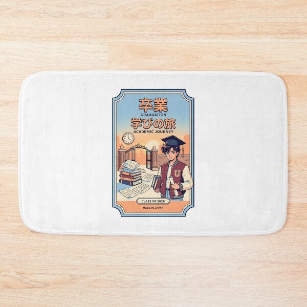 Item preview, Japanese Anime Graduate Class Of 2026 Academic Journey Aesthetic designed and sold by mood-draftsman.