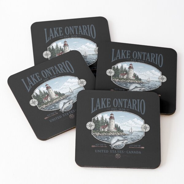Item preview, Lake Ontario - Est. 1656 - United States Canada designed and sold by onlytiggokk.