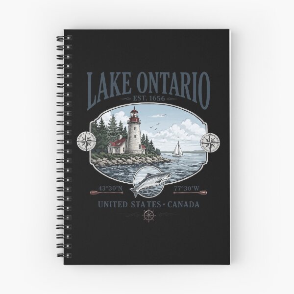 Item preview, Lake Ontario - Est. 1656 - United States Canada designed and sold by onlytiggokk.