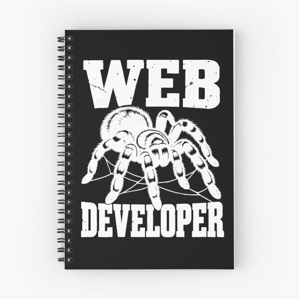 Item preview, Web Developer – Funny Tarantula Spider Pun designed and sold by good vibes clothing.