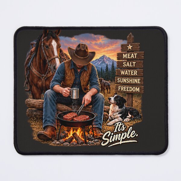 Item preview, Cowboy It's Simple designed and sold by CarnivoreGifts.