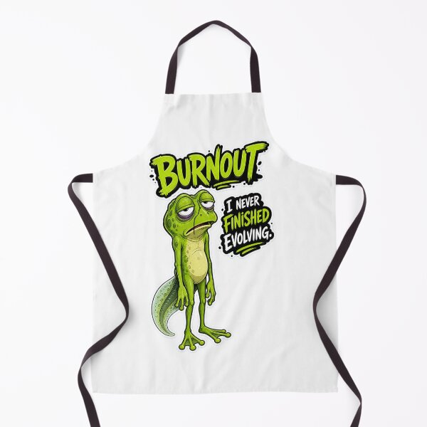 Item preview, Burnout Frog – Never Finished Evolving Cartoon designed and sold by Halbeskilo.