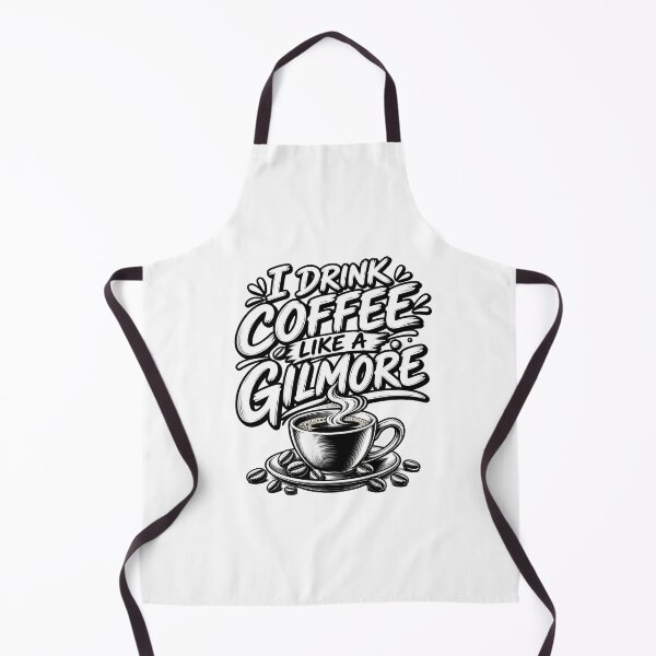 Item preview, I Drink Coffee Like A Gilmore Retro Typography designed and sold by GulfSignature.