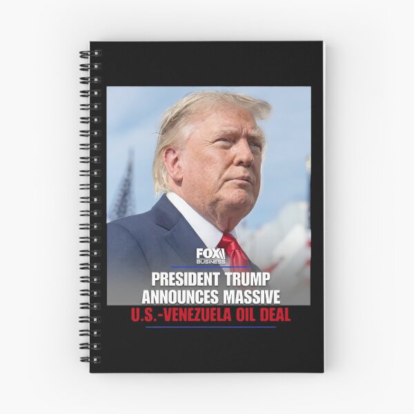 Item preview, Donald Trump - Fox Business - President Trump Announces Massive U.S.-Venezuela Oil Deal designed and sold by onlytiggokk.