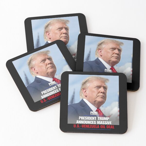 Item preview, Donald Trump - Fox Business - President Trump Announces Massive U.S.-Venezuela Oil Deal designed and sold by onlytiggokk.