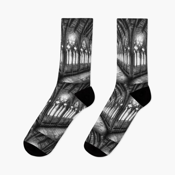 Item preview, Lincoln Cathedral Cloisters in Black and White designed and sold by Paul Thompson Photography.
