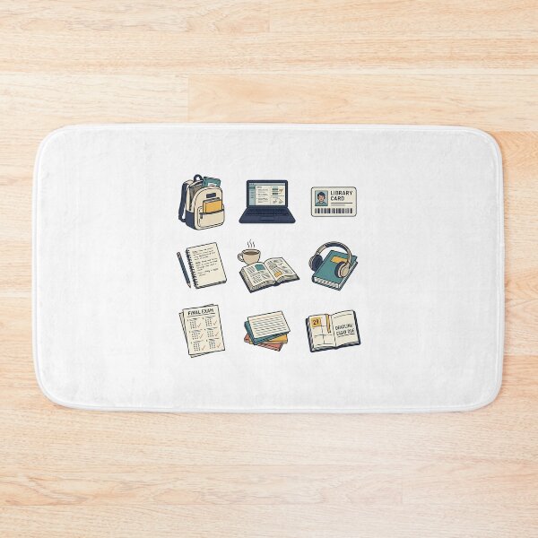 Item preview, Student Study Essentials Laptop Backpack Finals Sticker Pack designed and sold by mood-draftsman.