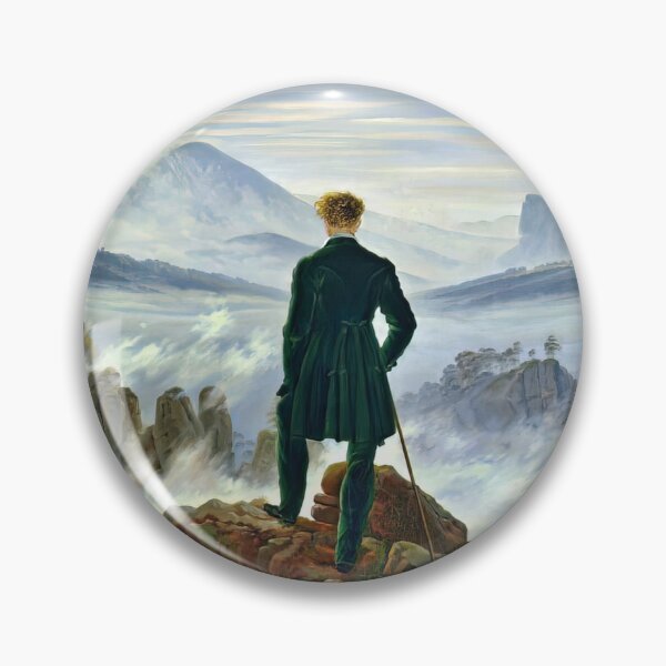 Item preview, Friedrich Wanderer Above Sea of Fog designed and sold by ImgPrint.