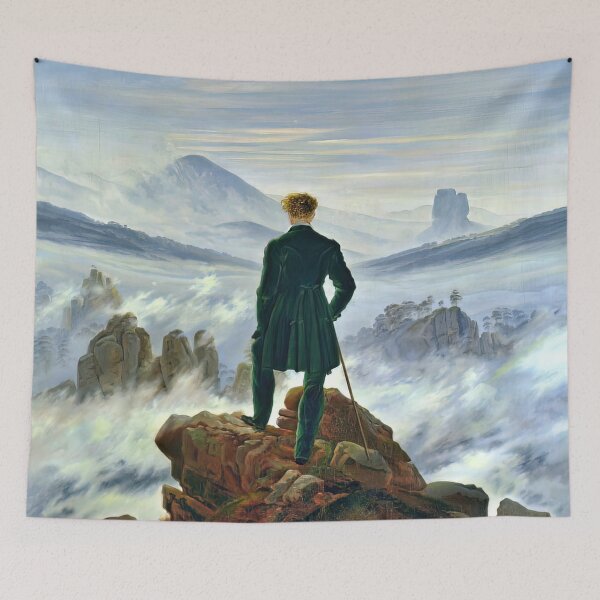 Item preview, Friedrich Wanderer Above Sea of Fog designed and sold by ImgPrint.
