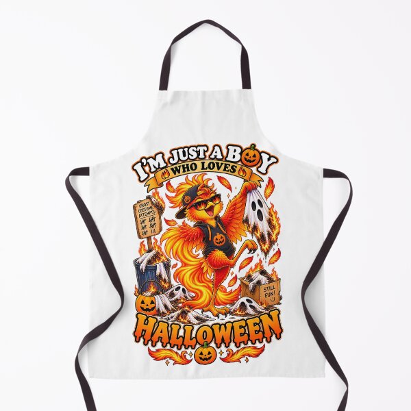 Item preview, ⭐ CRYPT OR TREAT COLLECTION - OOPS! HALLOWEEN FIERY PHOENIX & GHOST COSTUMES FIRE MISHAP Oops! - BOY designed and sold by WheelieGdArt.